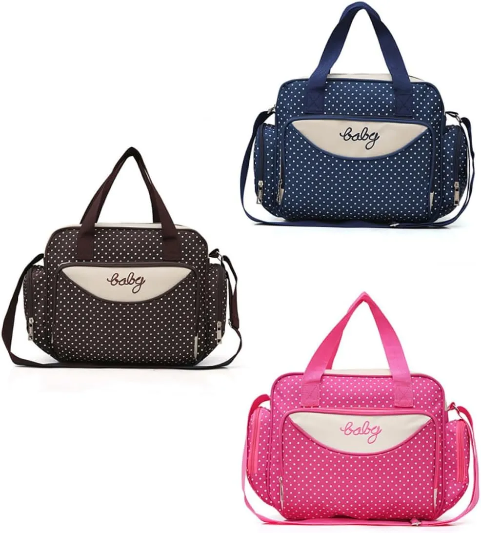 1 Set 5pcs Handbags for Mommy Tote Purse for Women Diaper Changing Station Handbag for Women Shoulder