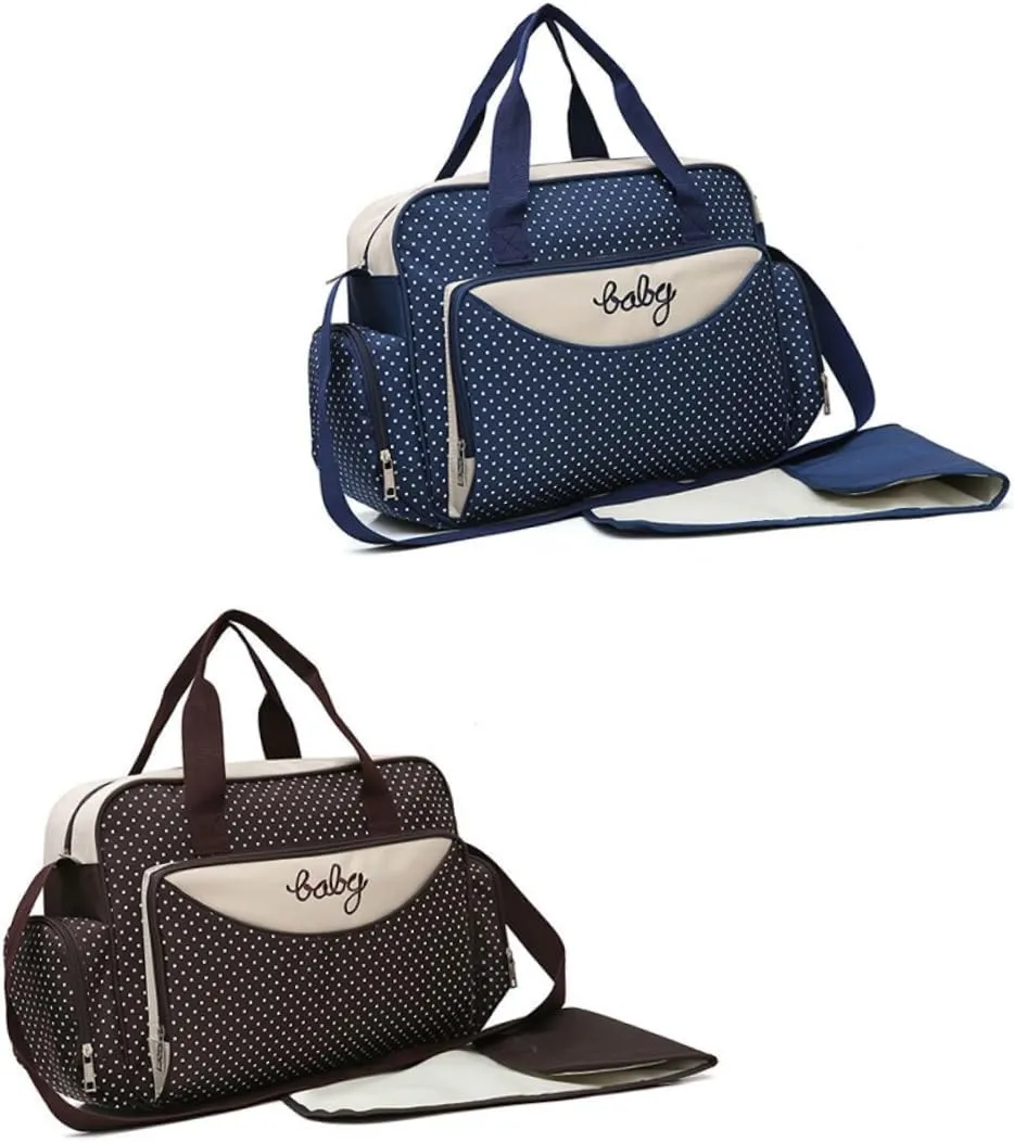 1 Set 5pcs Handbags for Mommy Tote Purse for Women Diaper Changing Station Handbag for Women Shoulder