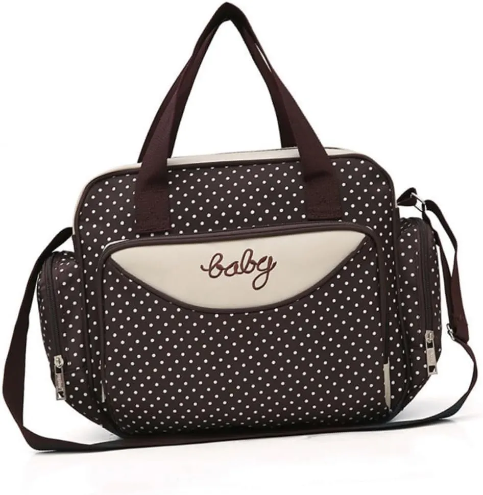 1 Set 5pcs Handbags for Mommy Tote Purse for Women Diaper Changing Station Handbag for Women Shoulder