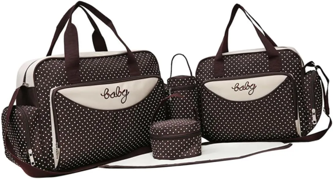 1 Set 5pcs Womens Tote Bag Tote Purse for Women Travel Diaper Bag Backpack Tote Bags for Women Backpack