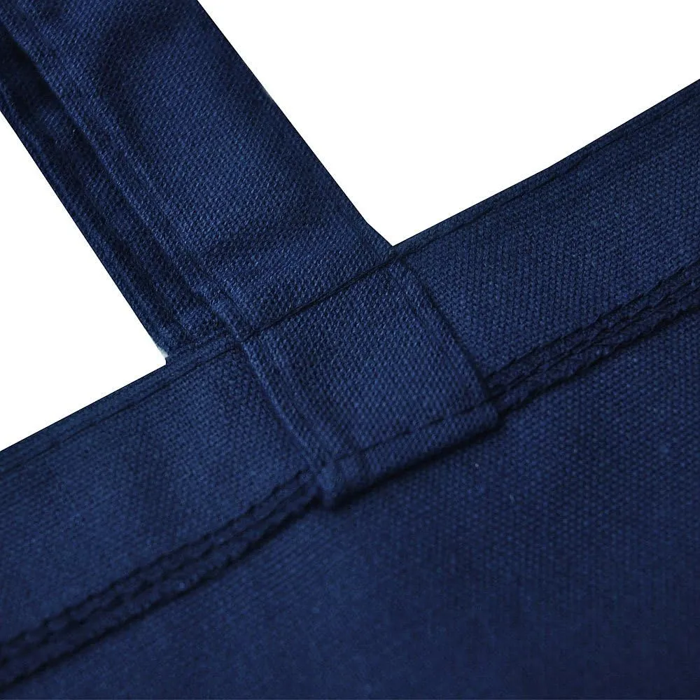 100% Cotton Canvas Shopping Tote Bag Grocery Bag 4-pack