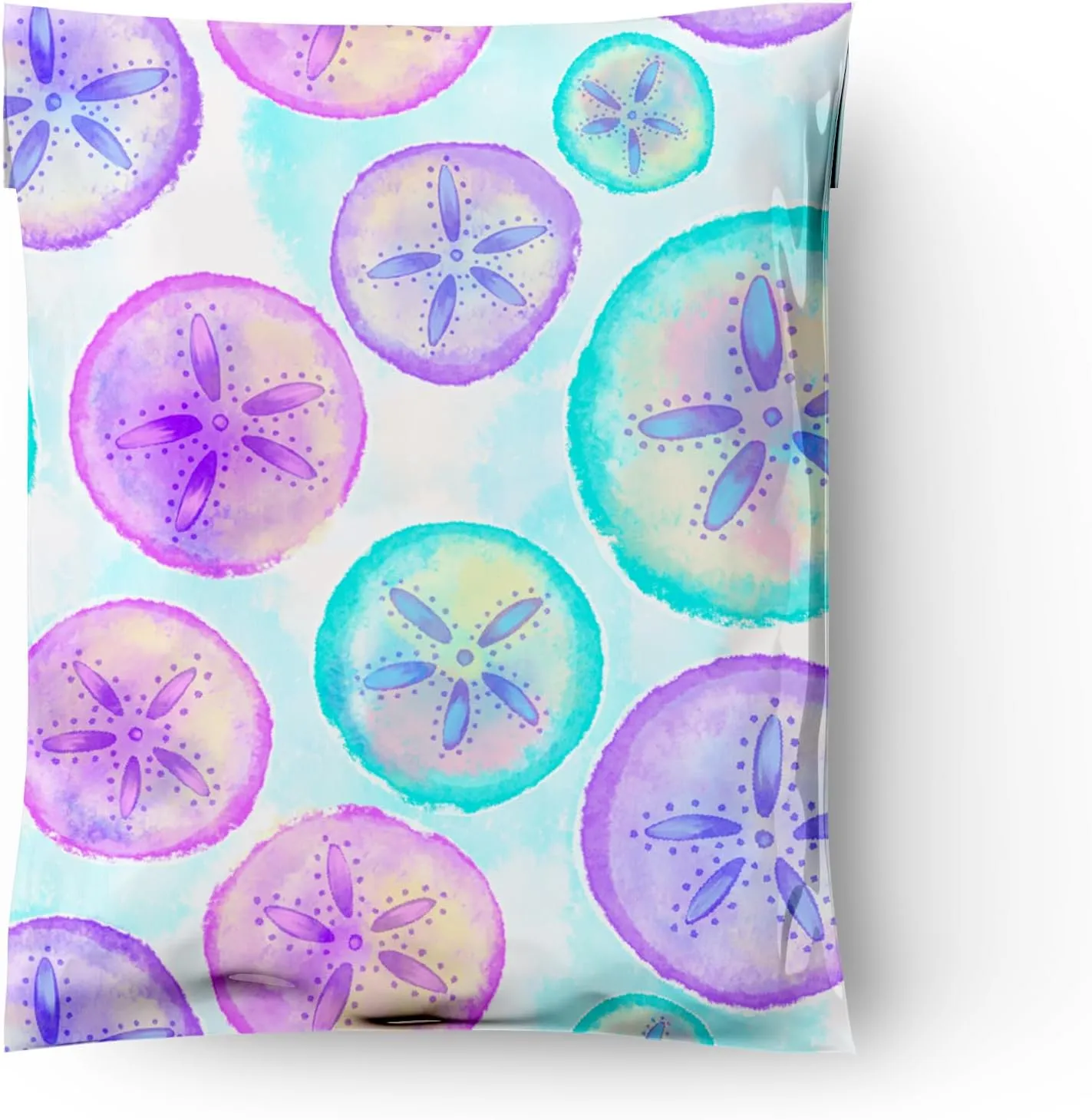 10x13 (100) Sand Dollar Designer Poly Mailers Waterproof Self Sealing Tear Resistant Polymailers Shipping Envelopes Premium Printed Bags For Small Businesses