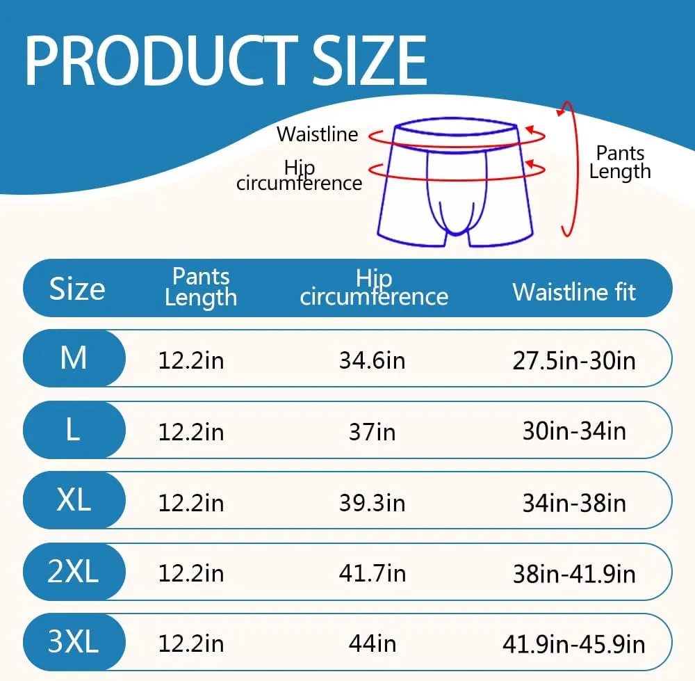 2-Pack Urine Bag Pants for Patient, Ostomy Drainage Trousers, Incontinence and Catheter Bag Pants (27-46" W)