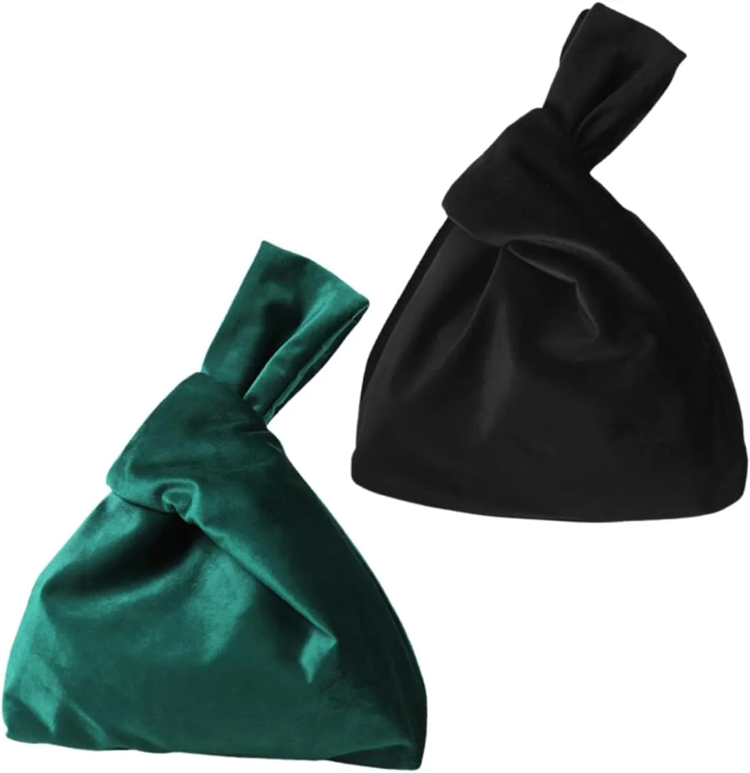 2pcs Wrist Bag for Women Small Tote Purse Handbag Clutch Wristlet Wallet Evening Clutch Purse Compact and Lightweight
