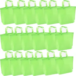 36-Pack Tote Bags Multipurpose Reusable Grocery Bag (Light green Colors 36 Pack)