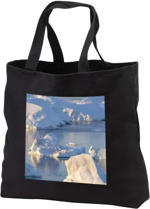 3dRose Iceberg in the Uummannaq Fjord System. Greenland, Danish colony. - Tote Bags (tb_344966)