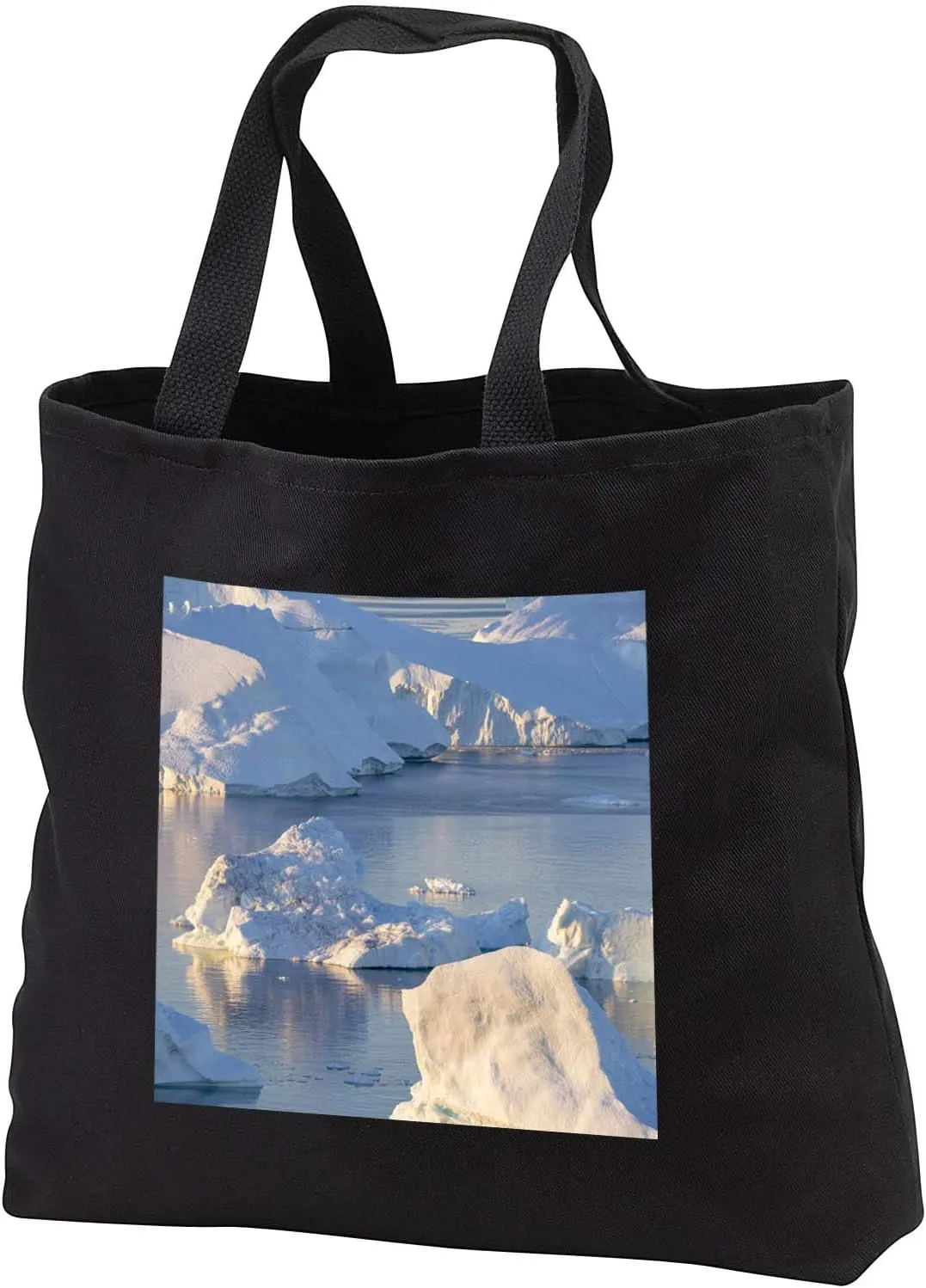 3dRose Iceberg in the Uummannaq Fjord System. Greenland, Danish colony. - Tote Bags (tb_344966)