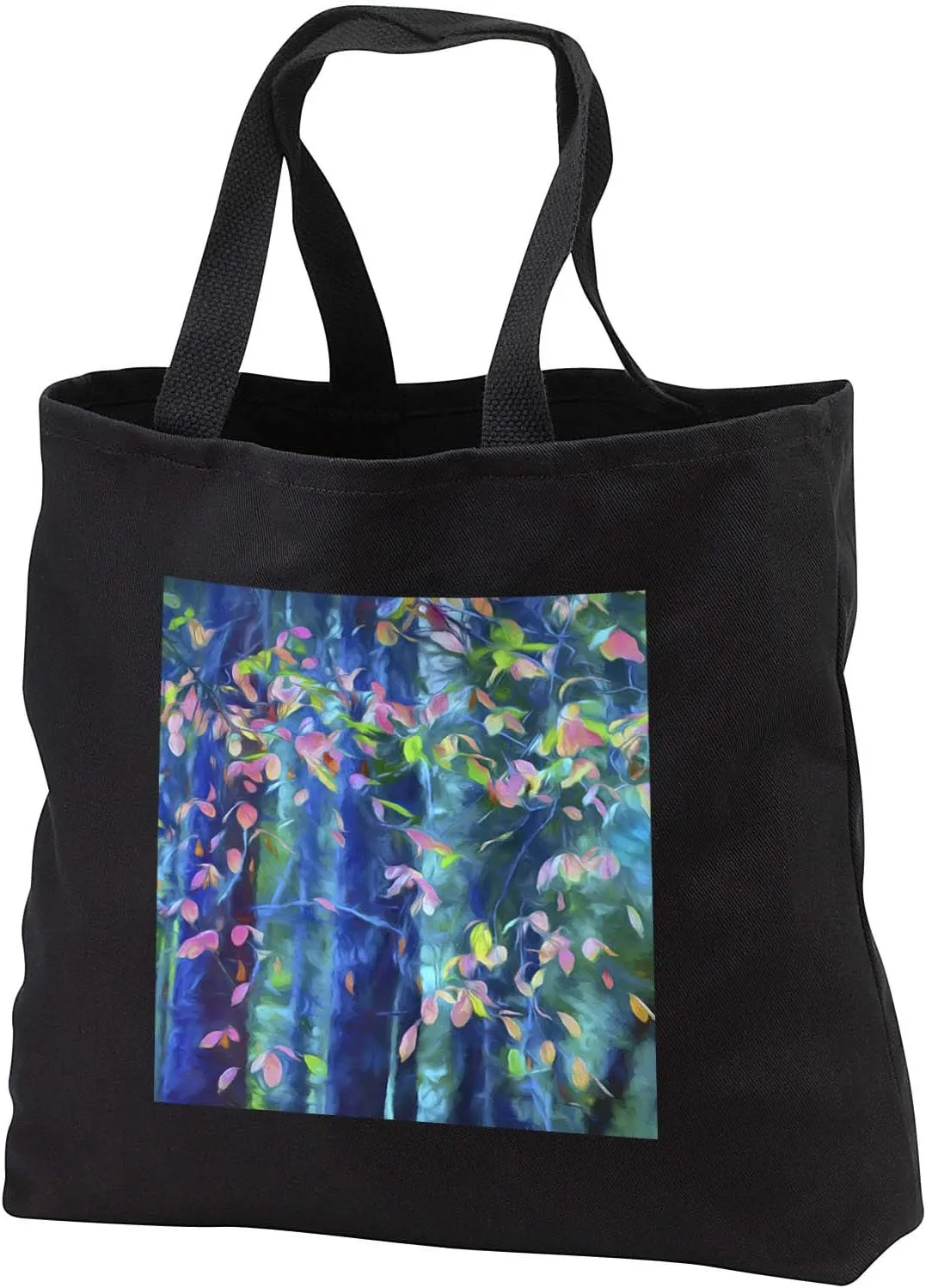 3dRose USA, Oregon, Rogue River National Forest. Pacific dogwood leaves. - Tote Bags (tb_331875)