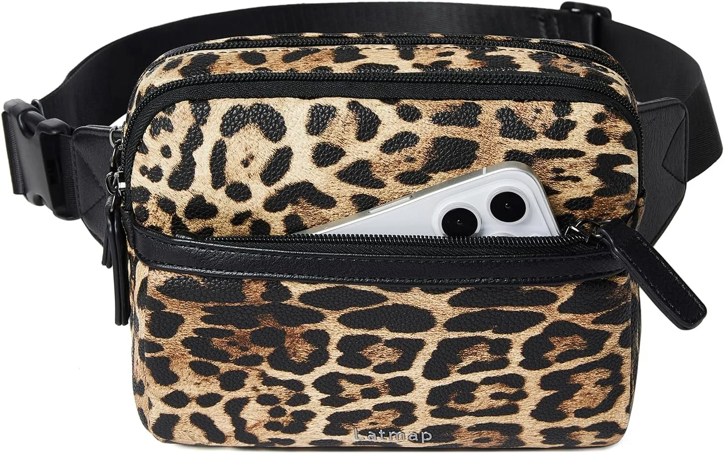3L Fanny Packs Belt Bag for Women Small Everywhere Crossbody Bag Waist Bag Faux Leather Sling Chest Bag Purse