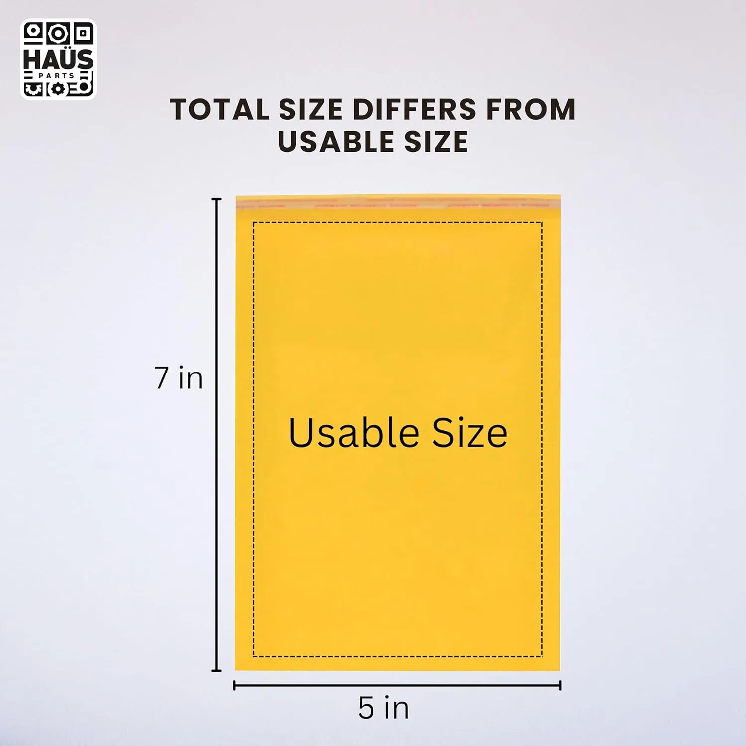 5 X 7 Kraft Bubble Mailer – Self-Seal Padded Envelopes - Durable & Waterproof Shipping Bags for Secure Packaging (100-PACK)