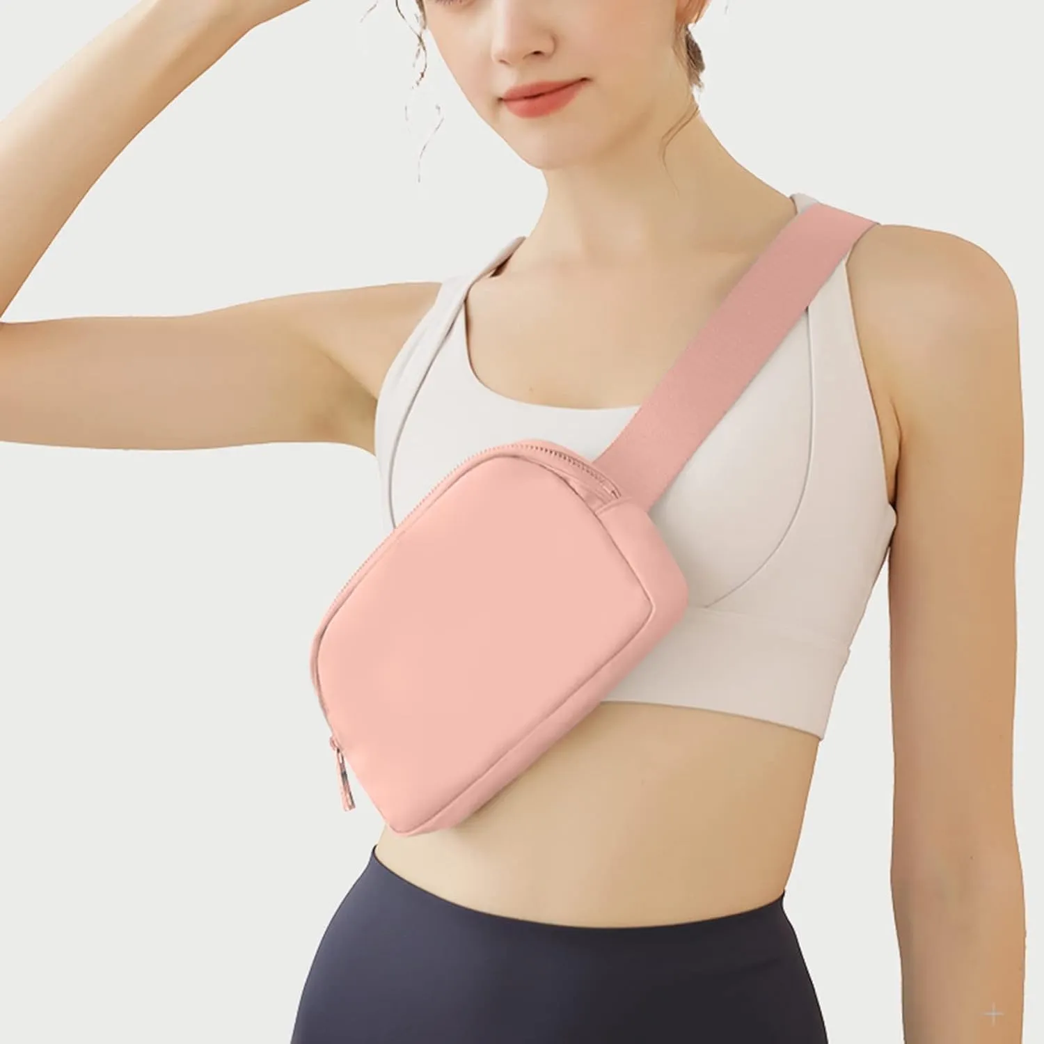 60 120CM Waist Bag Gym Waist Belt Pouch Utility Waist Belt Pouch Activewear Waist Bag Suitable for Travel Party