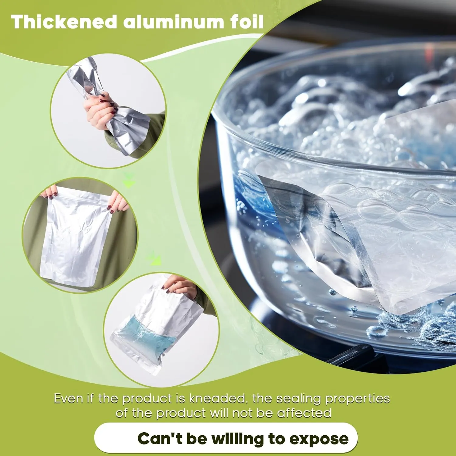 60pcs 1 Quart Mylar Bags for Food Storage with Oxygen Absorbers 400cc and Labels, Extra Thick 10 Mil - 7x10 Inch Zipper Pouches Resealable for Long Term Food Container Sets - Heat Sealable