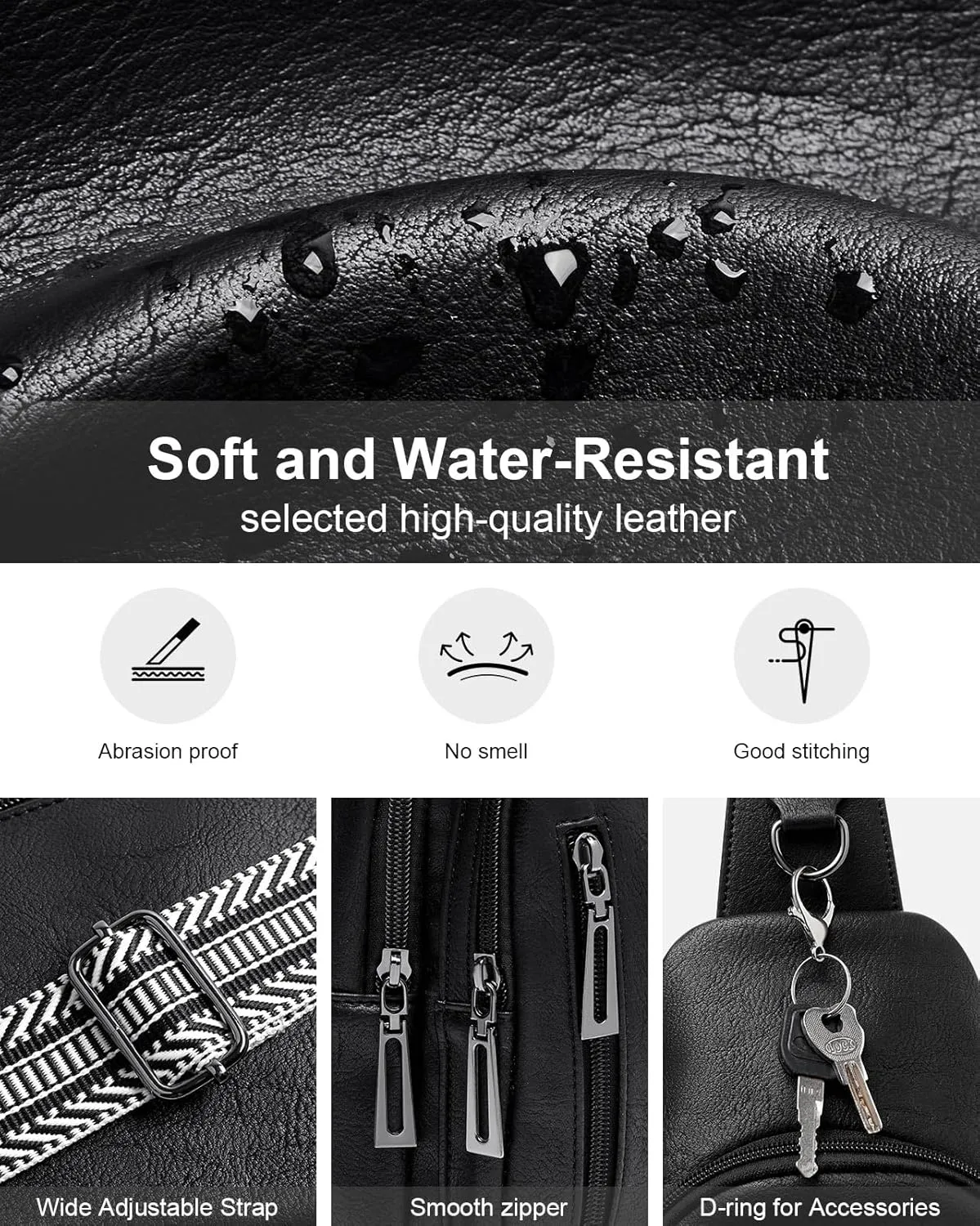 7L Sling Bag Crossbody Bags for Women Fanny Packs Purses Cross Body Bag for Woman Small backpack Travel Shoulder Bag handbags