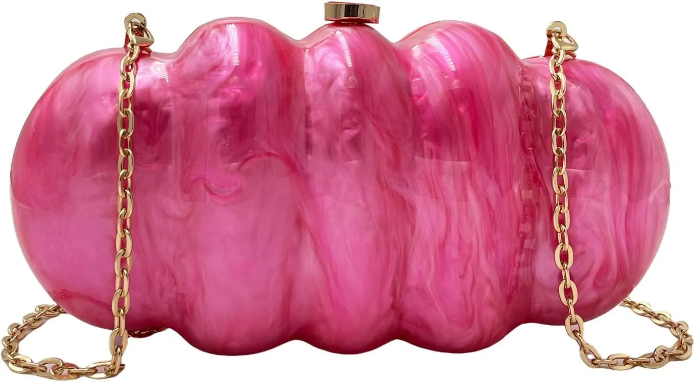 Acrylic Beaded Clutch Purses for Women Evening Clutch Hard Beaded Shoulder Acrylic Bag Party Wedding Clutches