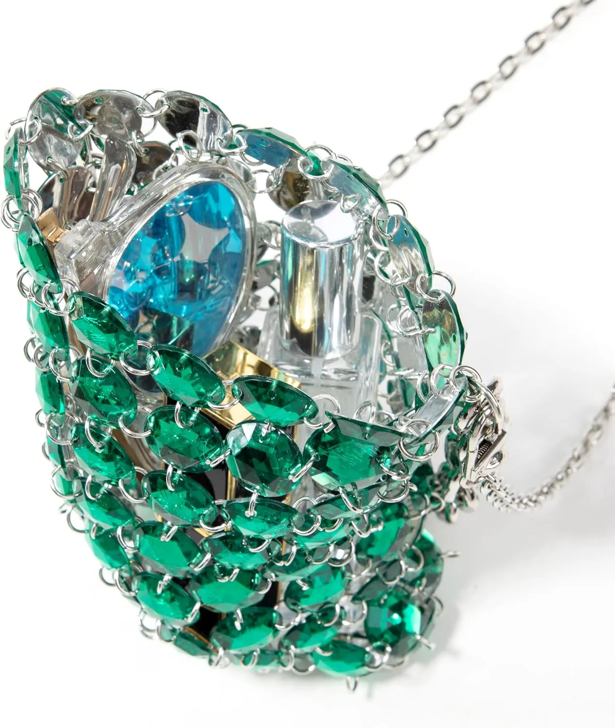 Acrylic Transparent Crystal Evening Handbag Clutch for Wedding and Party