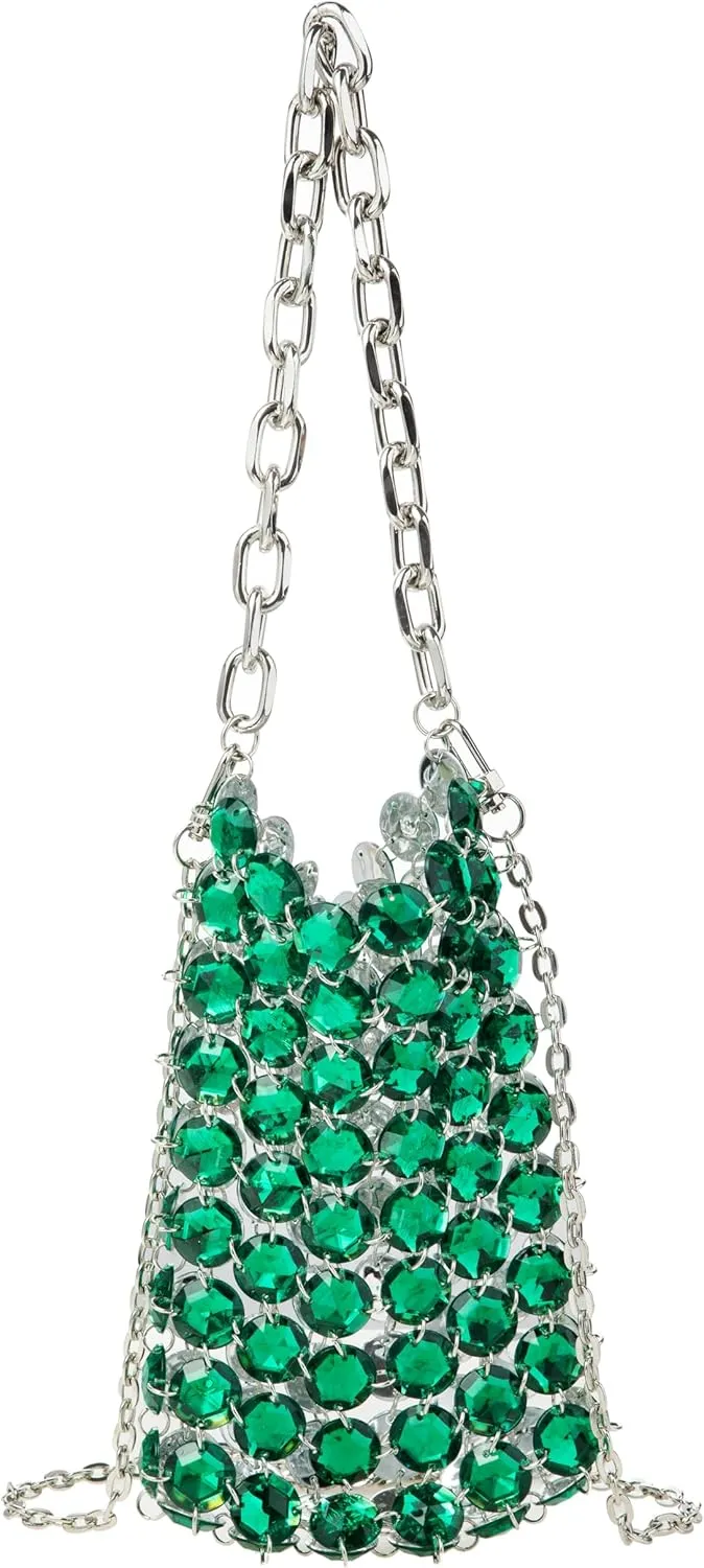 Acrylic Transparent Crystal Evening Handbag Clutch for Wedding and Party