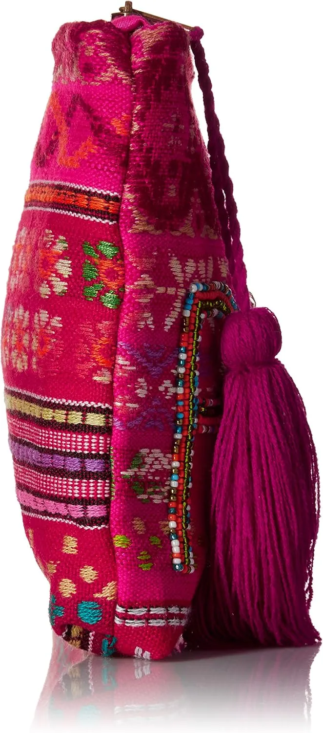 ale by alessandra Women's Peace Of Cake Hand Embroidered Beaded Clutch