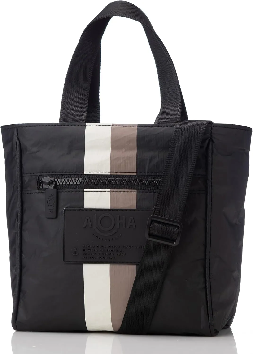 ALOHA Collection Crossbody Bag - Zip-Top Closure, Lightweight, Splash-Proof Mini Tote Bag for Travel, and Everyday Use
