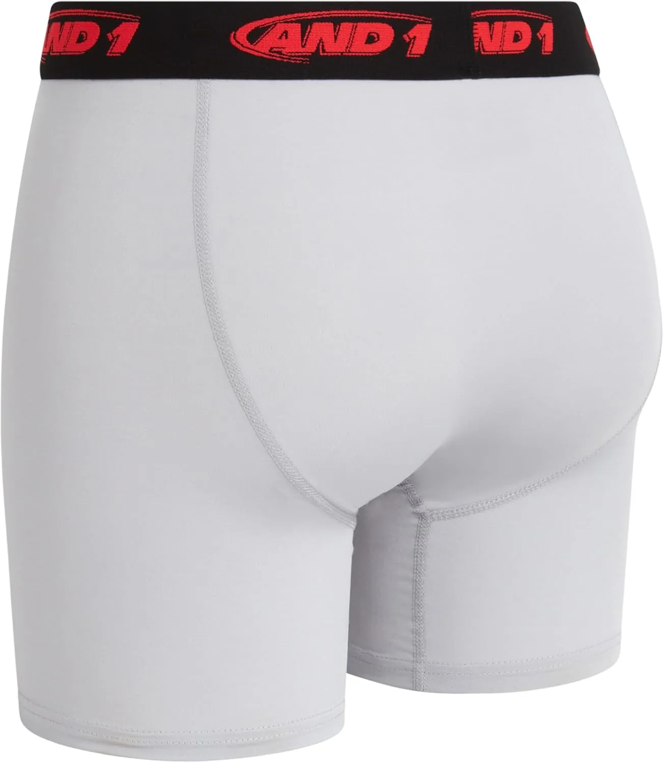 AND1 Mens Boxer Briefs - 10 Pack Stretch Performance Mens Underwear Boxers with Functional Fly Pouch (Sizes: S-3XL)