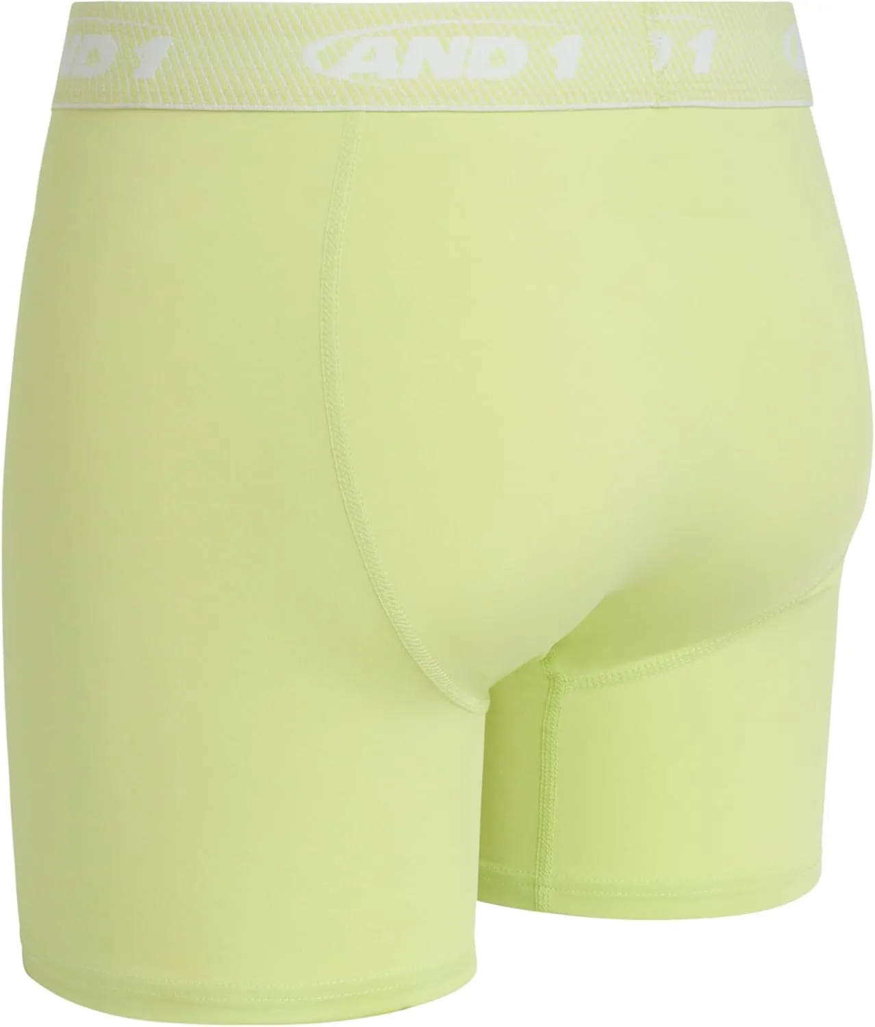 AND1 Mens Boxer Briefs - 5 Pack Stretch Performance Mens Underwear Boxers with Functional Fly Pouch (Sizes: S-3XL)