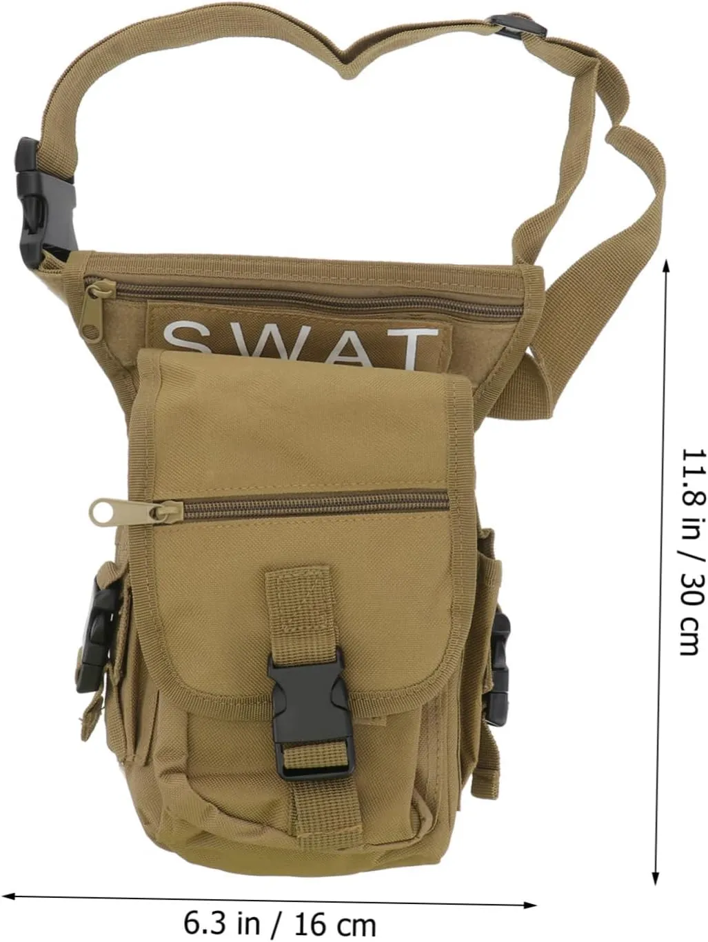 Balacoo Waterproof Hiking Leg Bag Multifunctional Waist Bag for Outdoor Activities Oxford Fabric Thigh Pack Practical for Travel Camping Climbing