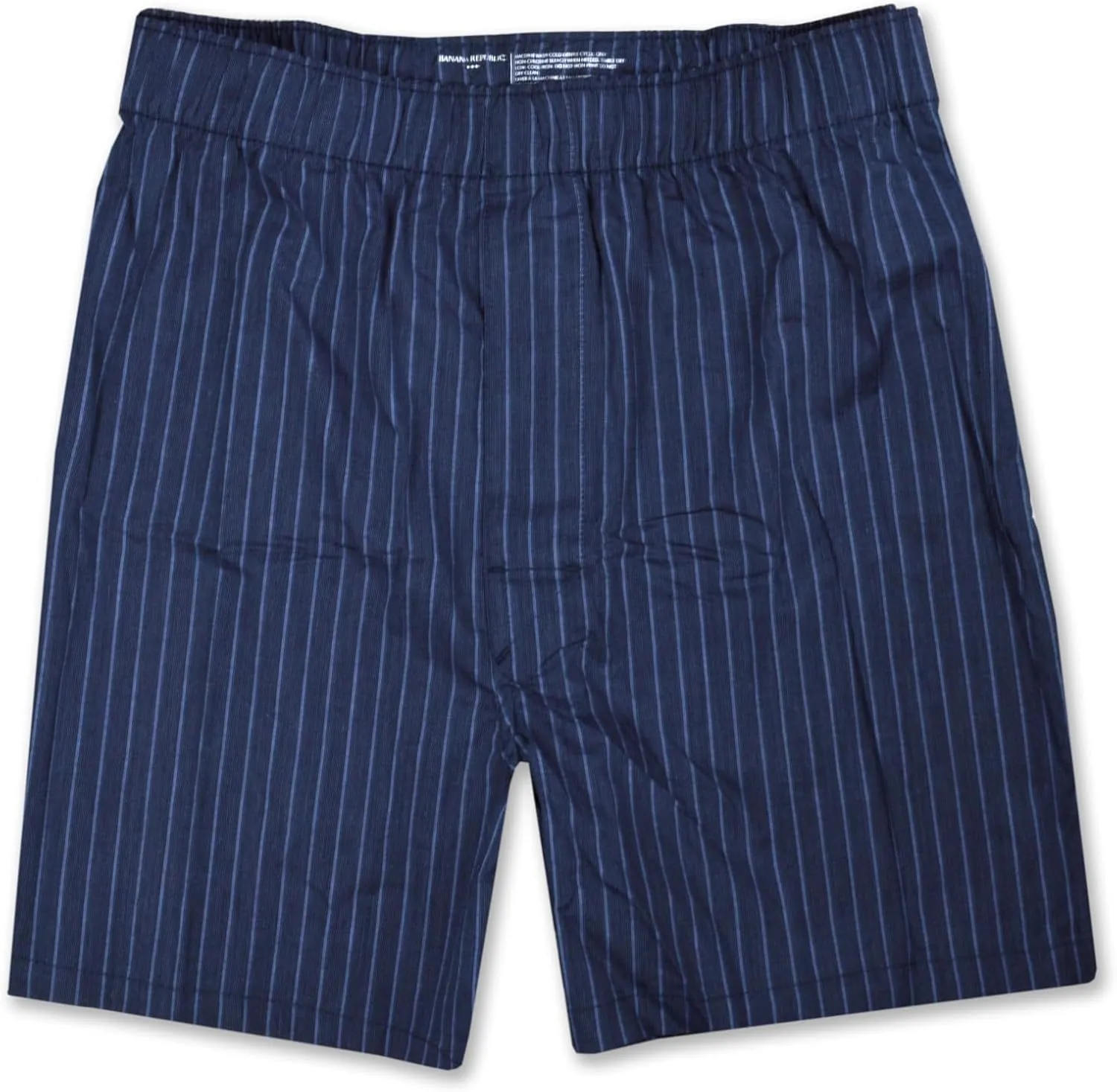 Banana Republic Mens 100% Organic Cotton Elastic Waistband 3 Pack Boxers Mixed,