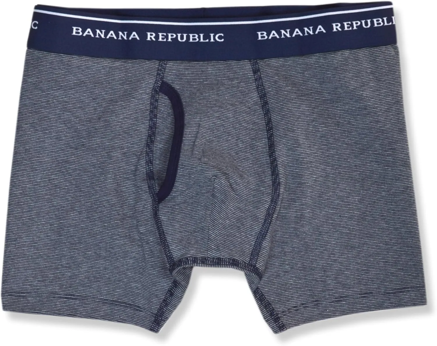 Banana Republic Mens Organic Cotton Blend Elastic Waistband 3 Pack Boxers Briefs,