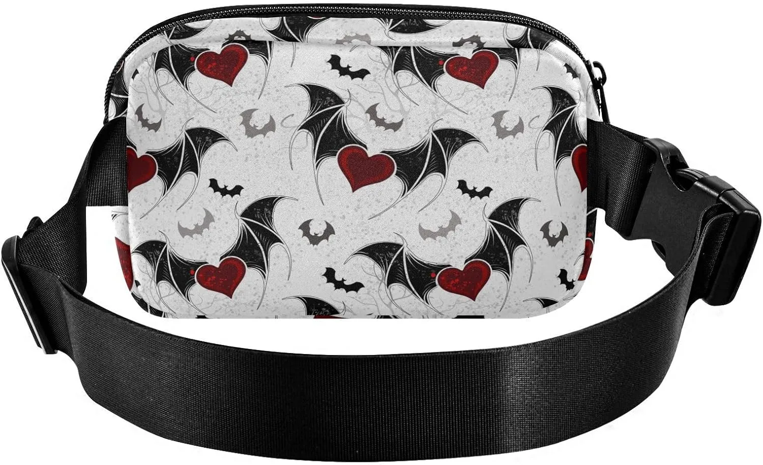 Bat Fanny Pack for Women Belt Bag Unisex Waterproof Adjustable Strap Waist Pouch Presents Casual Cycling Running