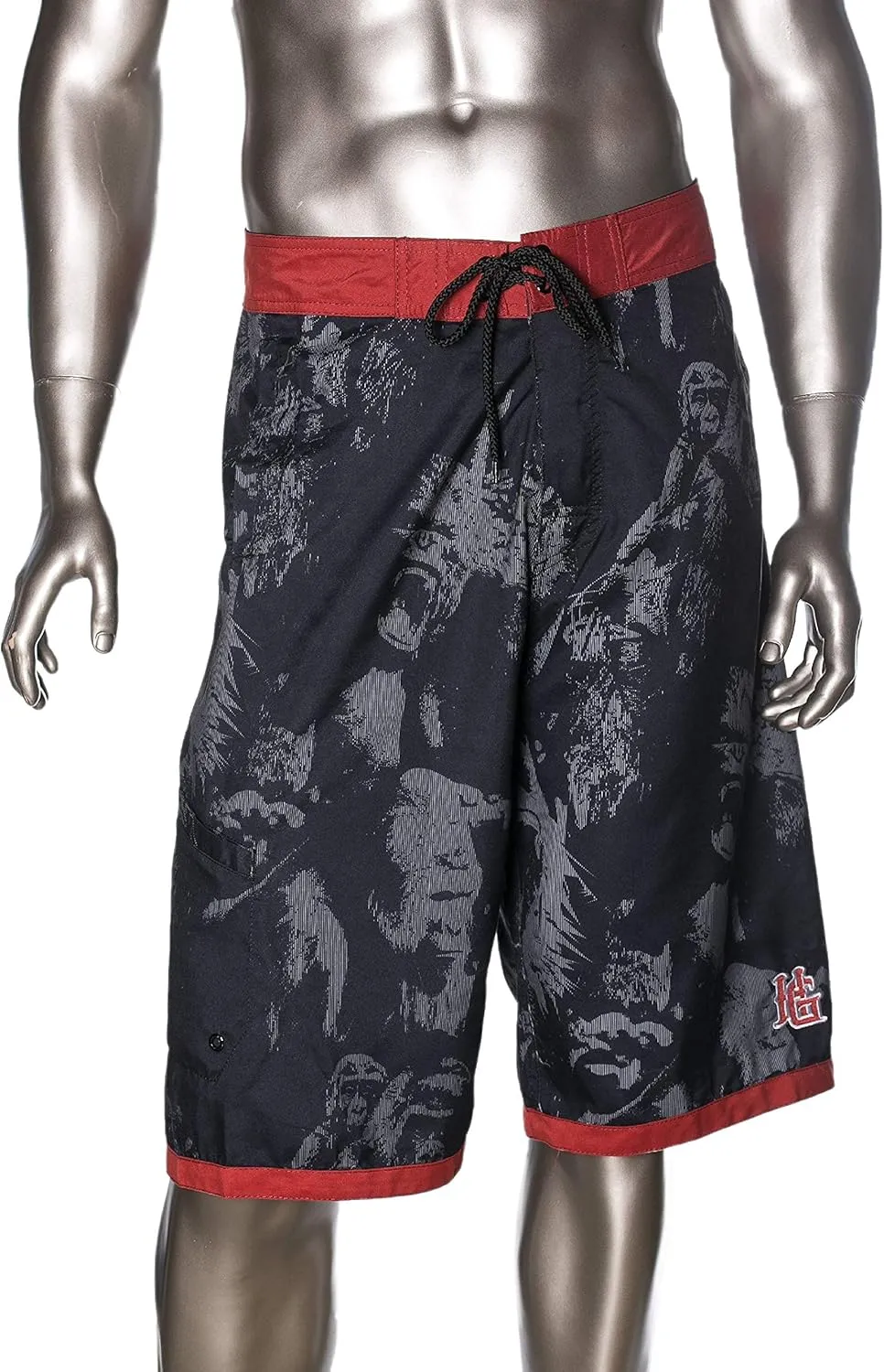 Beach Wear for Men - Swimming Trunk - Quick Dry Fabric & Drawstring Fit Design for Indoor & Outdoor - 13 Inch