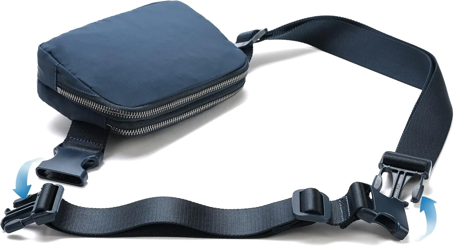 Belt Bag Fanny Pack Extender Adjustable Elastic Strap, Belt Extender for Waist Bum Bag Compatible with Everywhere Belt Bag