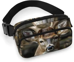 Belt Bag Fanny Pack Waist Bag Camouflage Deer Crossbody Bags for Women Bum Bag Everywhere Belt Bag