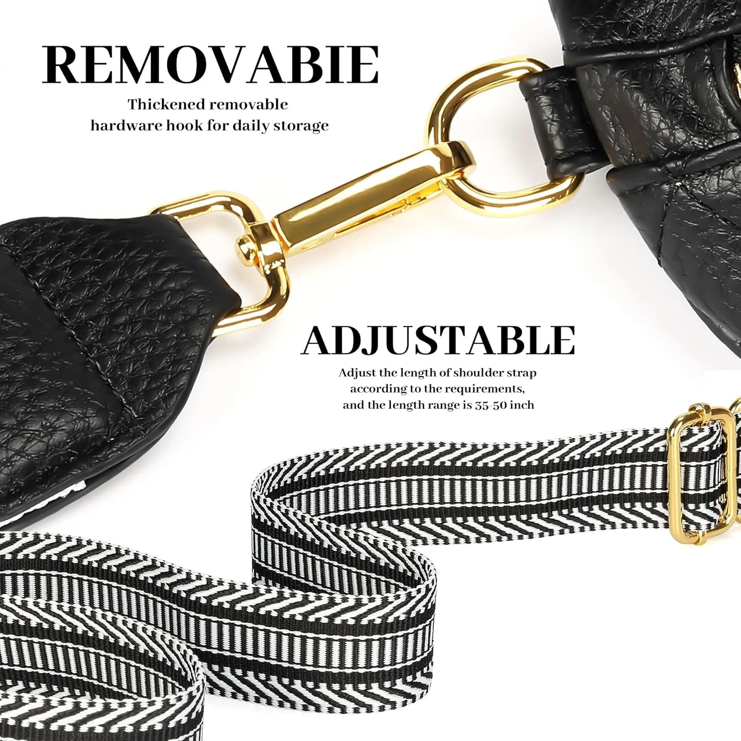 Belt Bag for Women,Fanny Packs for Women,Anti Theft Fanny Pack,quilted Belt Bag,and Removable Strap