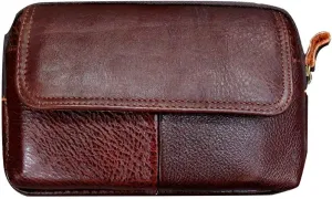 Belt Pouch Waist Bag Phone Belt Bag Wallet Purse Loop Holster Case Vintage Leather Casual Daypack Tool Pouch Waist Pack