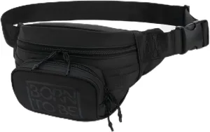 Born To Be Waist Pack Travel 3.2 (Black) for Women & Men - Travel Safe Belt Bag Pouch, Outdoor Gear, Adventure Accessory - Multi-Pockets Hiking Bag