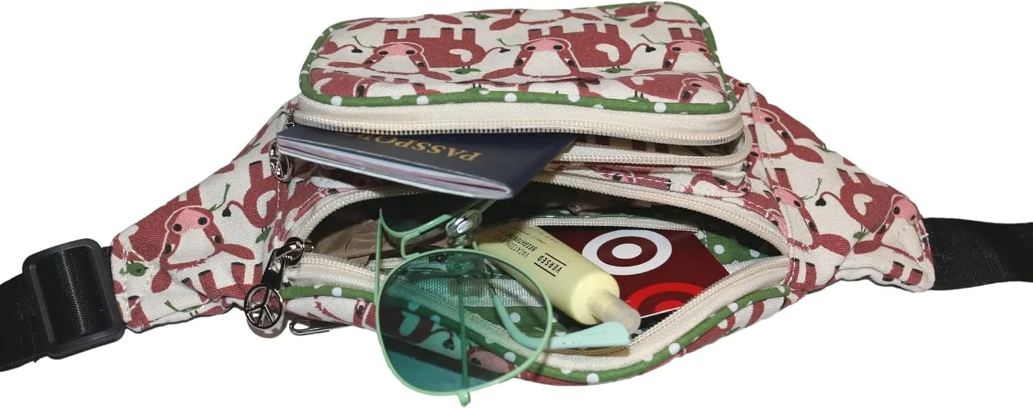 BUNGALOW 360 FANNY PACK HIP WAIST PACK (Cow)