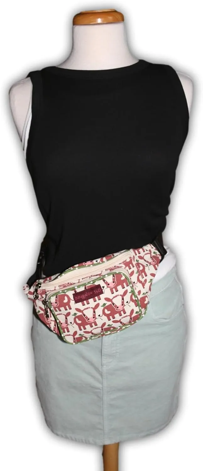 BUNGALOW 360 FANNY PACK HIP WAIST PACK (Cow)