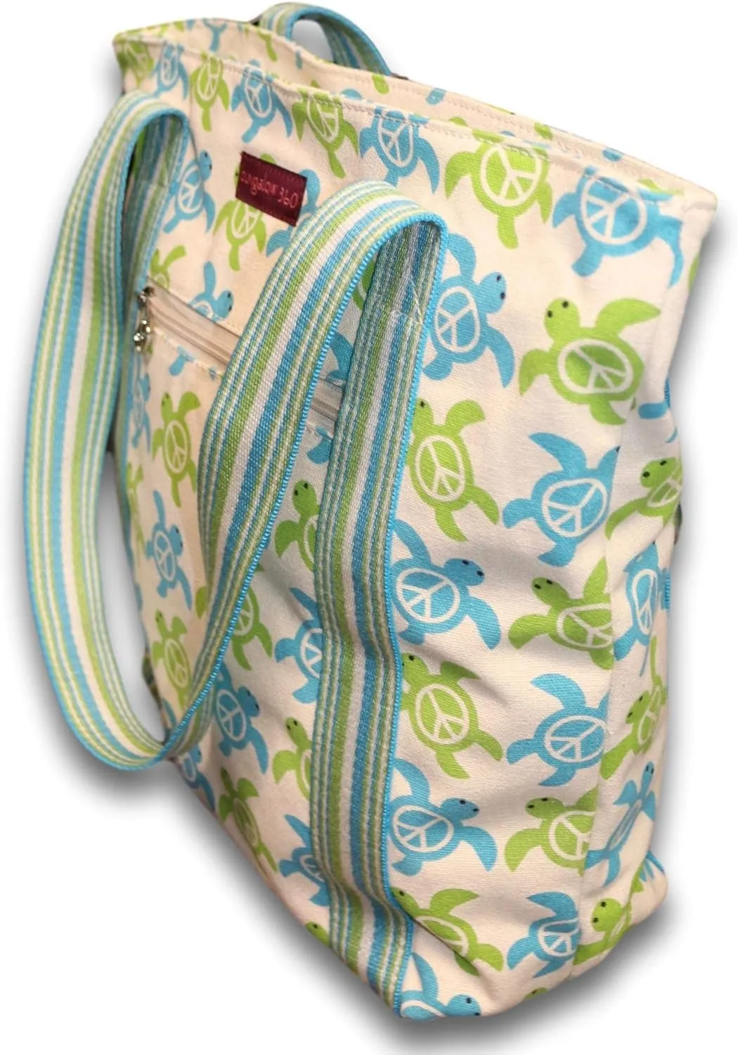 bungalow 360 Vegan Striped Tote Bag