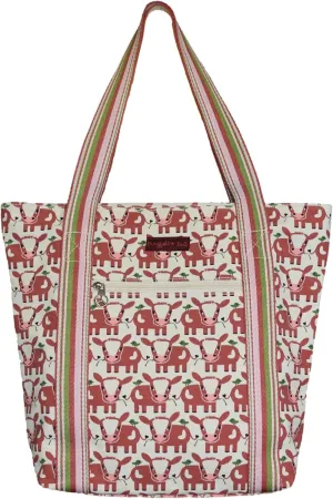 bungalow 360 Vegan Striped Tote Bag