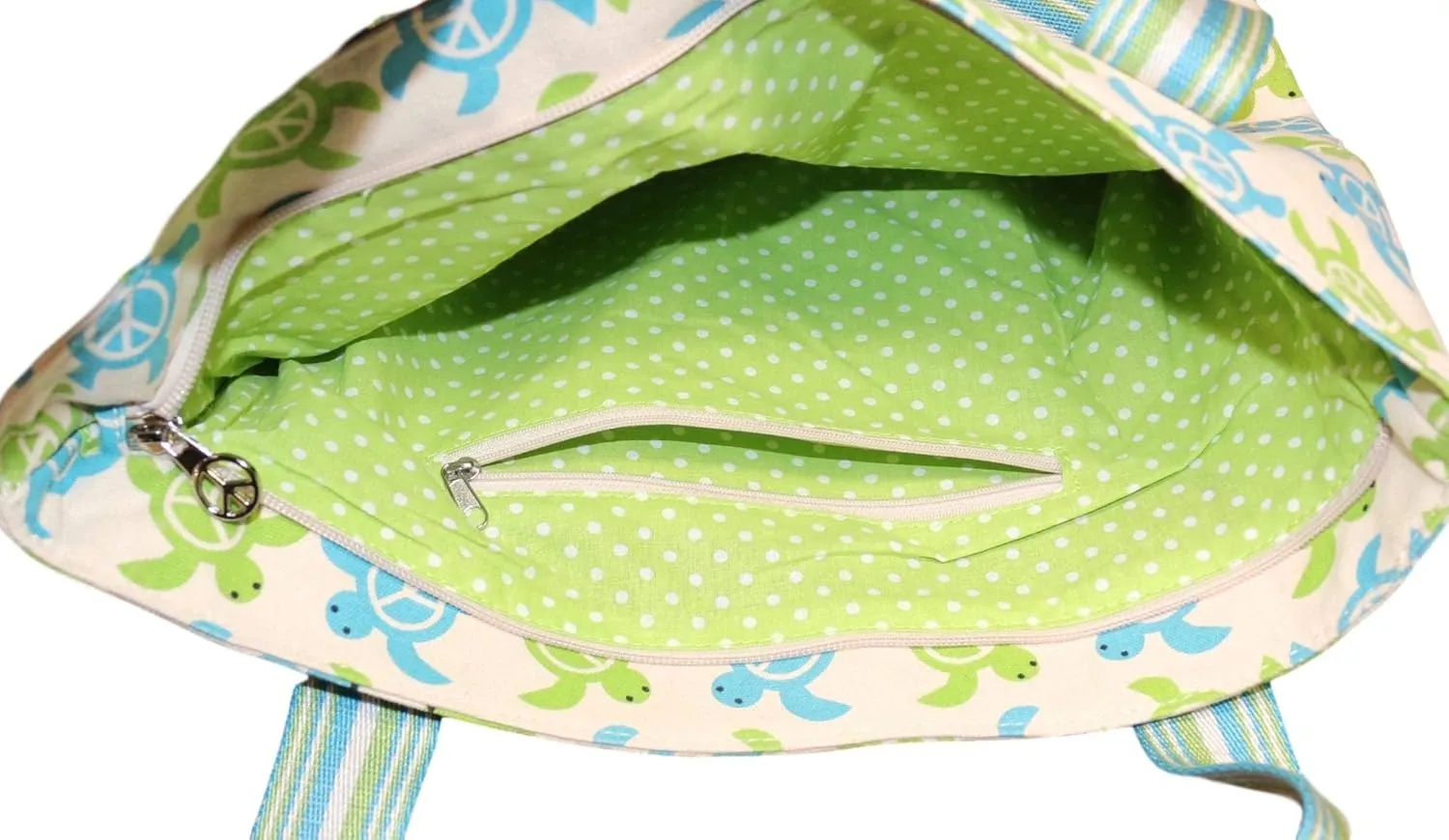 bungalow 360 Vegan Striped Tote Bag