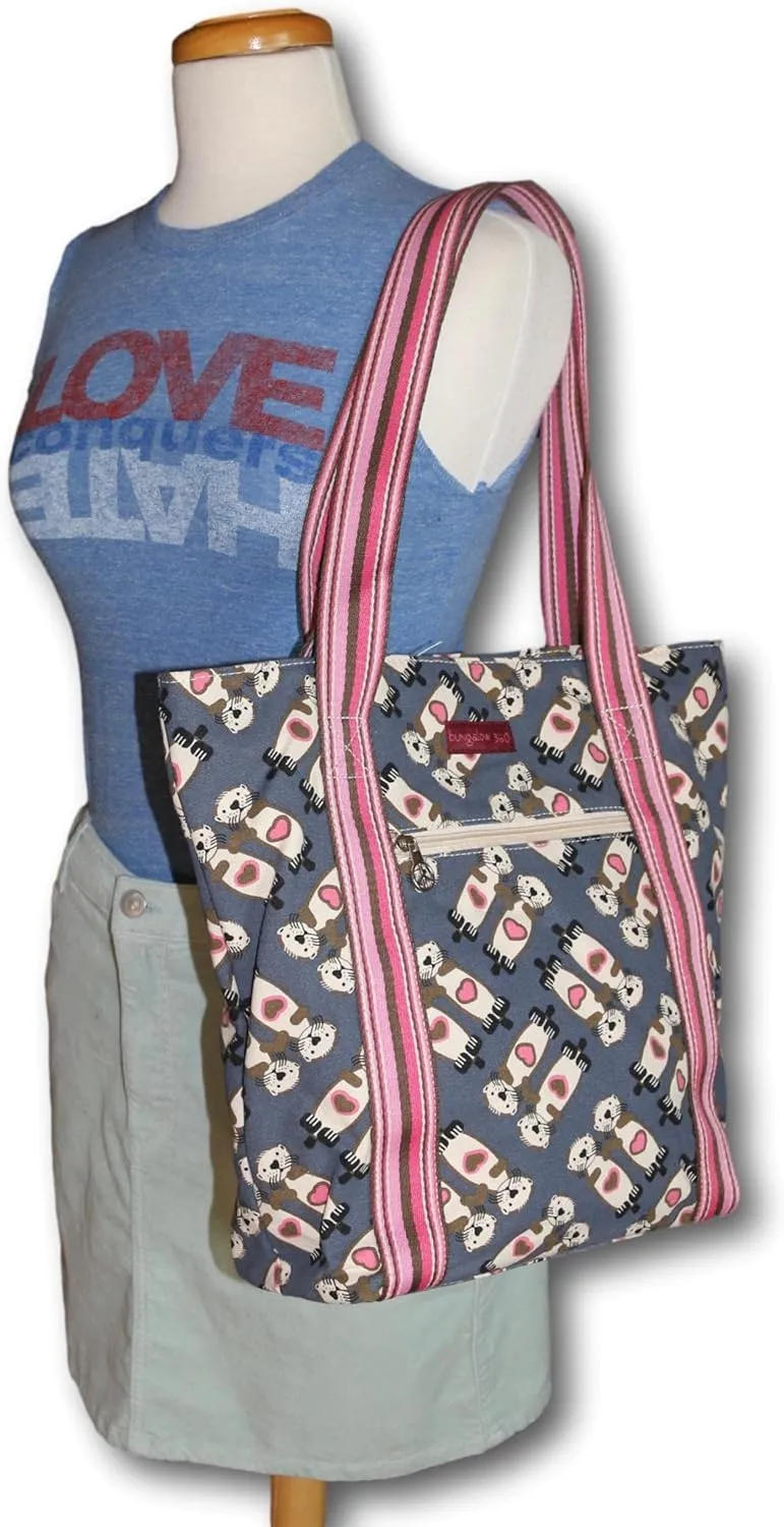 bungalow 360 Vegan Striped Tote Bag