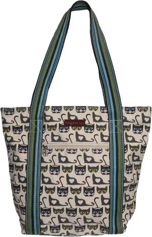 bungalow 360 Vegan Striped Tote Bag