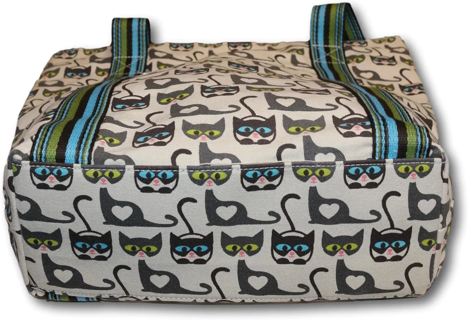 bungalow 360 Vegan Striped Tote Bag