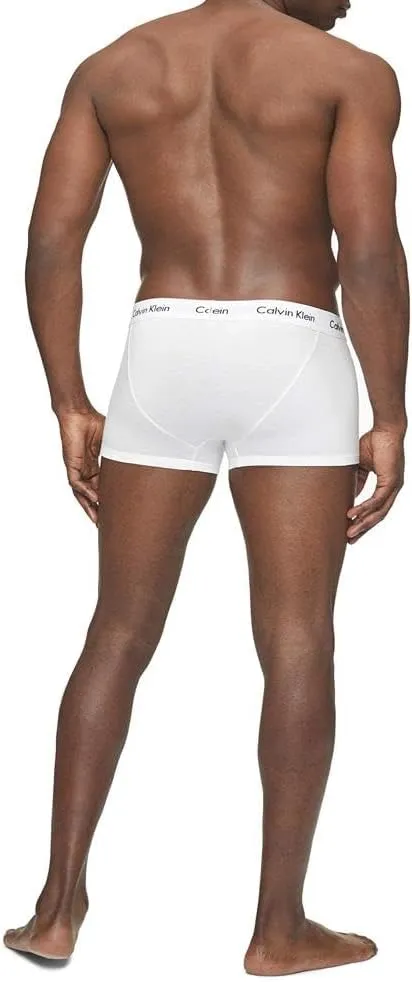 Calvin Klein Men's Cotton Stretch 3-Pack Low Rise Trunks