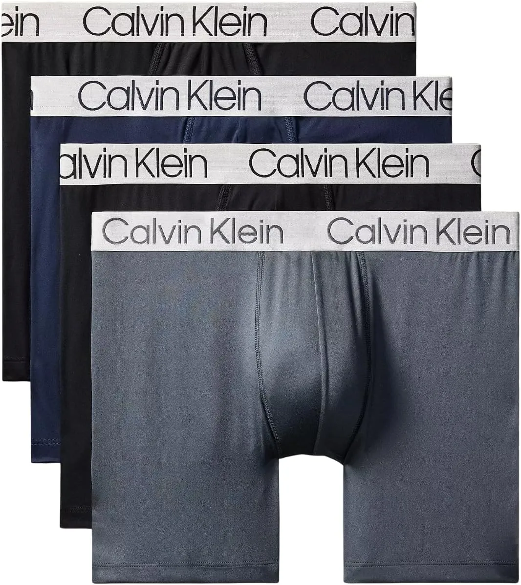 Calvin Klein Men's Microfiber Chromatic 4-Pack Boxer Brief