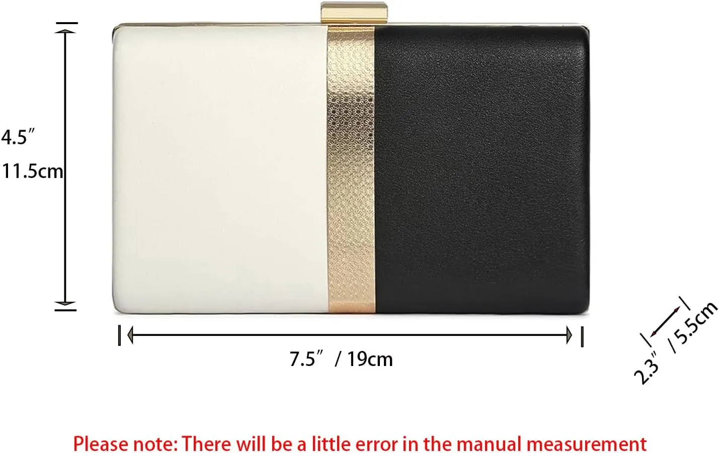 CARIEDO Evening Clutch for Women, Evening Bag Crossbody Bag Wedding Bridal Purse for Cocktail Party Prom