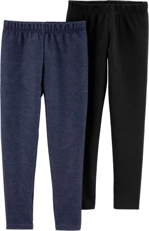 Carter's Girls' 2-Pack Leggings