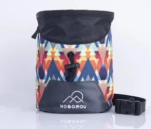 Chalk Bag for Rock Climbing   Crossfit   Weightlifting | Bouldering Chalk Bag | Wide Opening | Large Zippered Pocket | Adjustable and Removable Belt