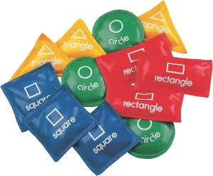 Champion Sports 5 Inch Geometric Bean Bag Set