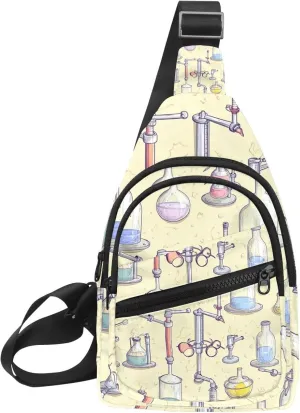 chemical lab scientific Sling Bag for Women Men Crossbody Shoulder Tote Blet Bags Backpack Fanny Pack Travel Purse