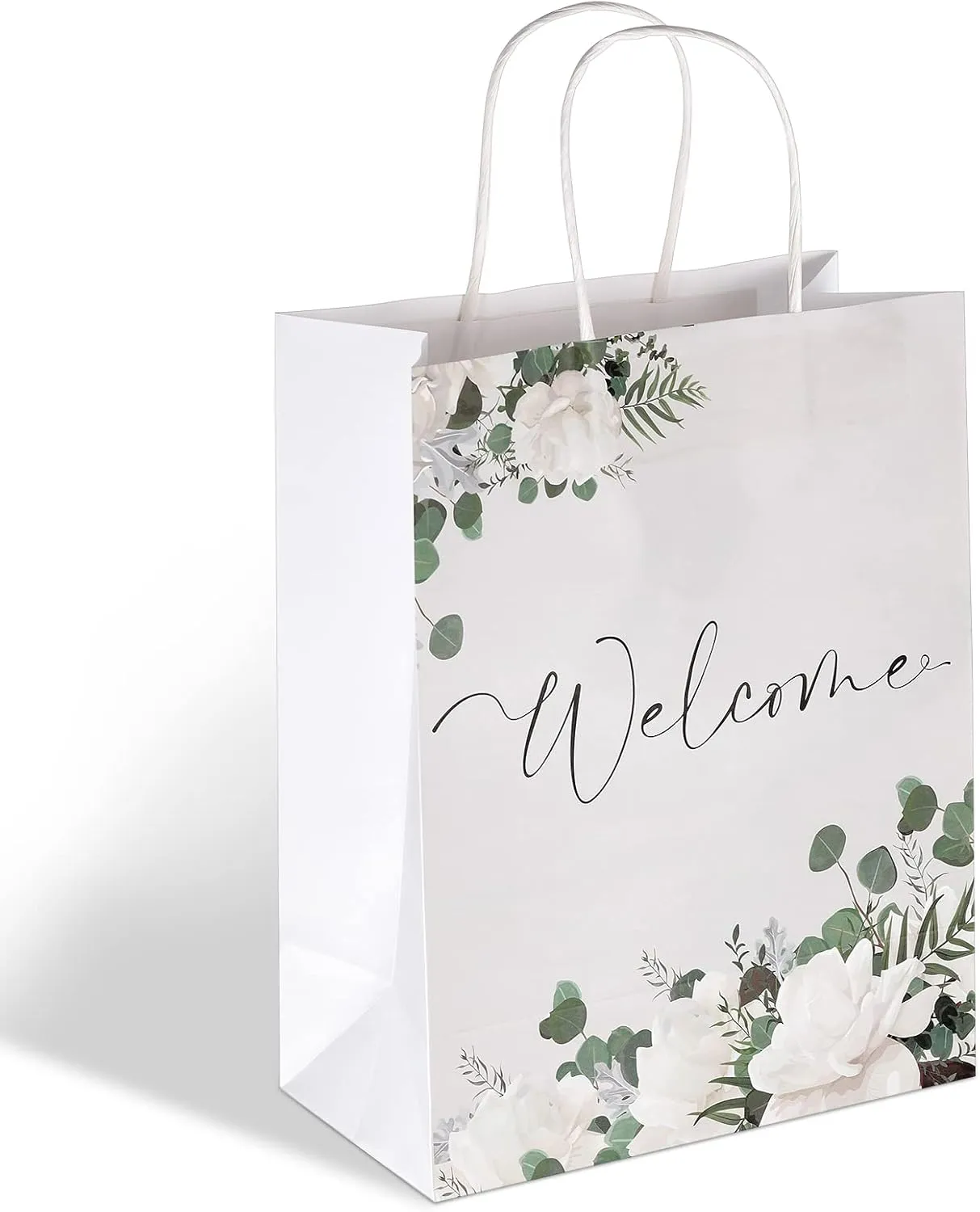 Chinco 36 Pcs Welcome Bags for Wedding Guests Bulk Wedding Welcome Gift Bags Stuffers with Handles for,Craft,Birthday Party Favors Supplies,Packaging,Retail